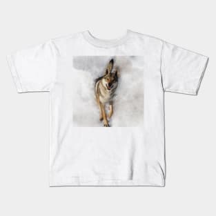 Dog wolf Kids T-Shirt